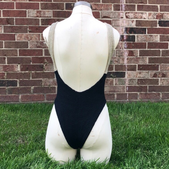 Vintage Hunza G One Piece Swimsuit / Bodysuit LAST ONE - Picture 2 of 2